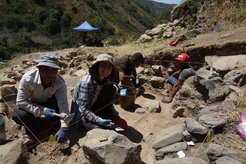 Excavations at Yeghegis-1, Armenia